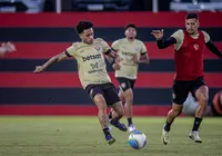 Treino tático marca penúltima atividade do Vitória para pegar o Inter