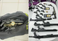 Três fuzis e mais 16 armas são apreendidas com homem no Corredor da Vitória