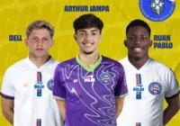 Trio do Bahia é convocado para a Seleção Brasileira Sub-16