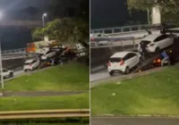 VÍDEO: Carros de torcedores são rebocados na região da Fonte Nova