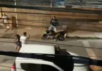 VÍDEO: Casal e motociclista se agridem na frente de criança em Itabuna