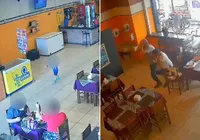 VÍDEO: criança de 2 anos morre atropelada após sair correndo de restaurante