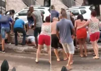 VÍDEO: Esgoto cede e adolescentes caem em vala no bairro do Uruguai