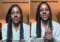 VÍDEO: jornalista da TV Bahia escapa de furacão nos EUA