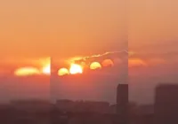 Imagine o calor! Sete sóis “surgem” no céu de cidade chinesa; vídeo