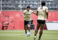 Vitória encerra preparação para encarar o Juventude; veja provável escalação