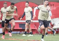 Vitória encerra preparação para o clássico contra o Bahia