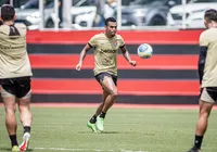 Vitória faz segundo treino em preparação para jogo contra o Atlético-GO