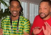 Will Smith e sósia baiano se encontram e gravam vídeo juntos