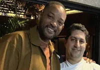 Atração do Rock in Rio, Will Smith visita churrascaria no Brasil