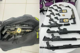 Três fuzis e mais 16 armas são apreendidas com homem no Corredor da Vitória - Imagem