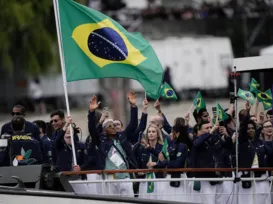 Brasilidade! Time Brasil encanta na abertura das Olimpíadas - Imagem