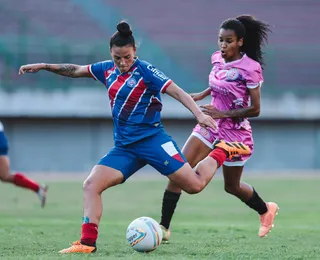 10 a 0! Bahia bate Atlético e segue 100% no Baianão Feminino