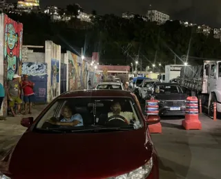 Absurdo! Motoristas enfrentam fila de mais de 9 horas no Ferry Boat