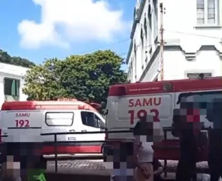 Alunos do Colégio Central passam mal e SAMU é acionado; Veja vídeo