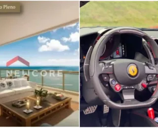 Apê de luxo e Ferrari: a vida que o vencedor da mega-sena leva em Salvador - Imagem