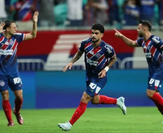 Autor de gol decisivo, Cauly comemora 100ª partida pelo Bahia