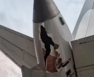 Aviões se chocam no pátio do Aeroporto de Congonhas