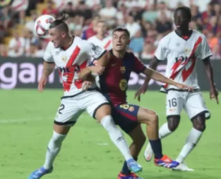 Barcelona vence Rayo Vallecano de virada com com gol de estreante