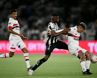 Botafogo e São Paulo empatam na ida das quartas da Libertadores