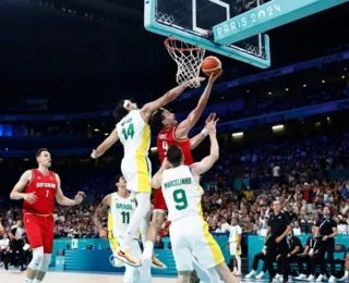 Brasil reage, mas cai para a Alemanha e se complica no basquete