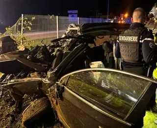 Brasileiros morrem em acidente na França; carro estava a 180 Km/h