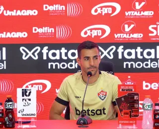 Cáceres celebra bom momento no Vitória: "Minutagem me dá confiança"