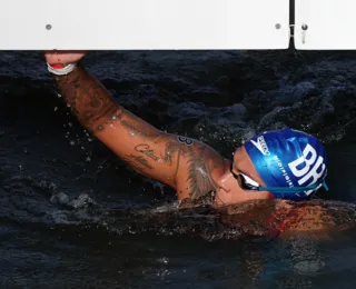 Campeã em Tóquio, Ana Marcela fica na 4ª posição da maratona aquática