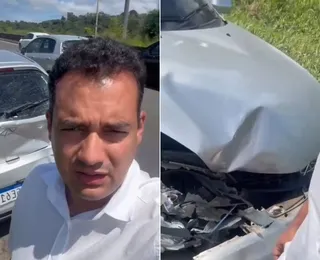 Candidato à prefeitura de Juazeiro sofre acidente em rodovia baiana