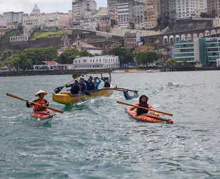 Canoa havaiana singra Kirimurê