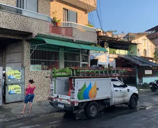 Casa onde funcionava mercado pega fogo na Fazenda Grande do Retiro