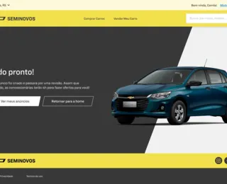 Chevrolet lança site para venda de seminovos de todas as marcas