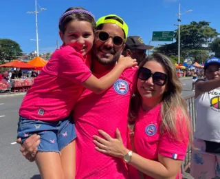 Clássico Ba-Vi na Arena Fonte Nova reúne famílias no dia dos pais