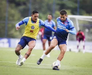 Com Acevedo, Bahia finaliza preparação para enfrentar o Criciúma