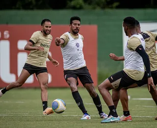 Com Caio Vinícius na transição, Vitória trabalha focado no Inter