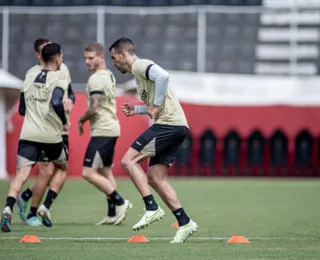 Com regenerativo, Vitória inicia preparação para pegar o Vasco