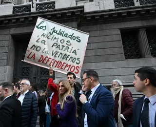 Congresso argentino ratifica veto de Milei à lei sobre aposentadoria