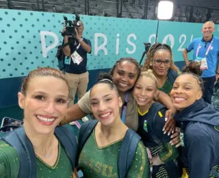 Daiane dos Santos visita seleção feminina de ginástica e manda recado