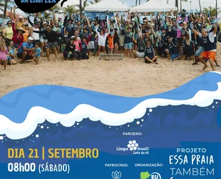 Dia Mundial de Limpeza 2024 promove limpeza de praias em Salvador