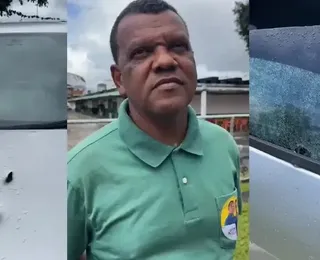 Em Camaçari, carro de candidato a vereador é atingido por tiros