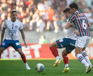 Em queda livre, Bahia volta a jogar mal e perde para o Fluminense