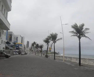 Frente fria mantém tempo fechado em Salvador; Confira previsão