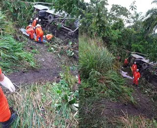 Vítimas de acidente com ônibus na BR-324 são identificadas