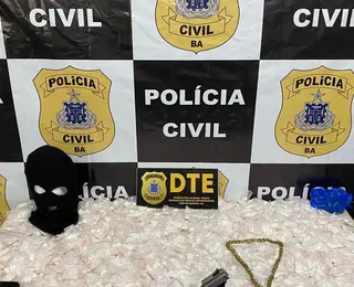 Homem é preso em Feira de Santana com cocaína e arma de fogo