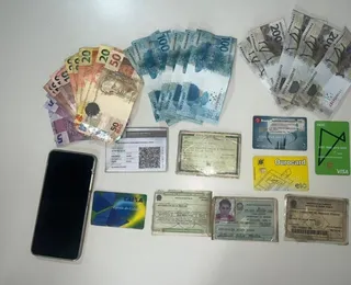 Homem é preso fazendo compras com dinheiro falso em Camaçari