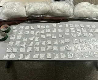 Homem é preso na Bahia com mais 4.500 porções de cocaína