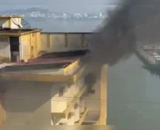 Incêndio atinge Hotel Veleiro em Florianópolis