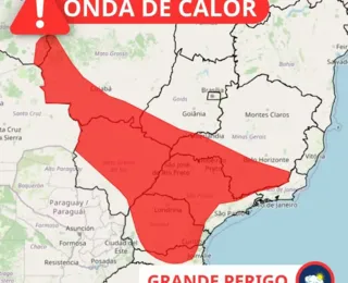 Inmet divulga alerta vermelho para onda de calor no Brasil; Veja onde