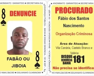 "Jiboia": chefão do BDM em Salvador morre em confronto com a polícia