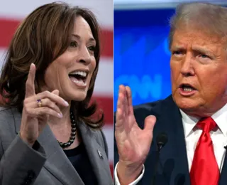 Kamala tem pequena vantagem sobre Trump nas eleições presidenciais dos EUA